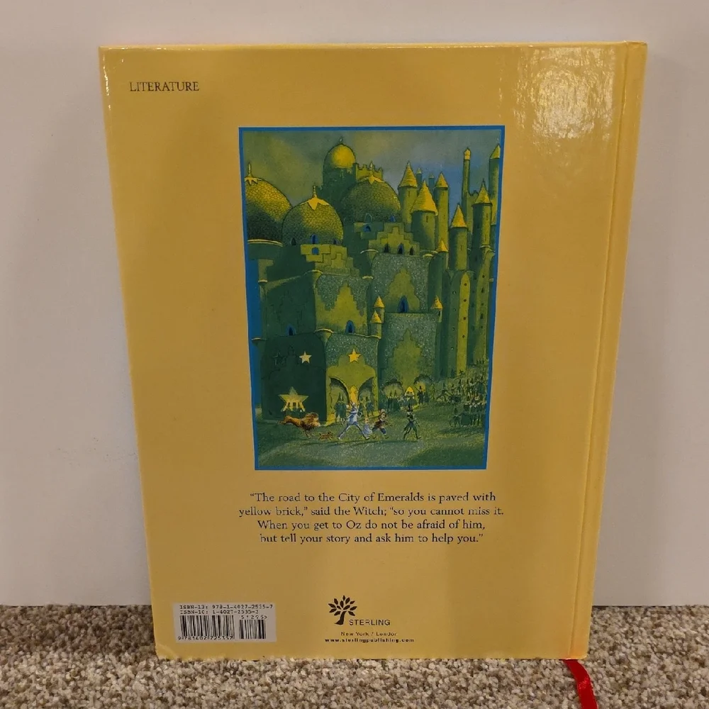 The Wonderful Wizard of Oz Centenary Edition Hardvover And Illustrated Book